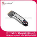 New LCD display hair clipper best rechargeable hair clip